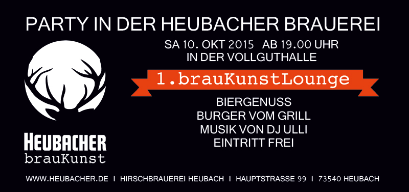 HEUBACHER brauKunstLounge